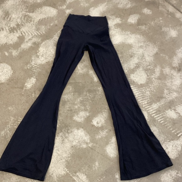 aerie Pants - Black Flared Leggings